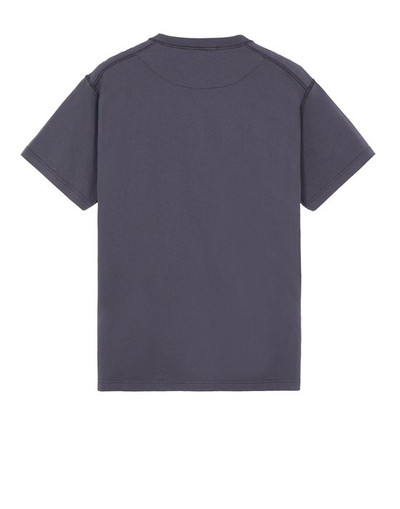 Stone Island 23857 COTTON JERSEY_GARMENT DYED 'FISSATO' TREATMENT STEEL GRAY outlook