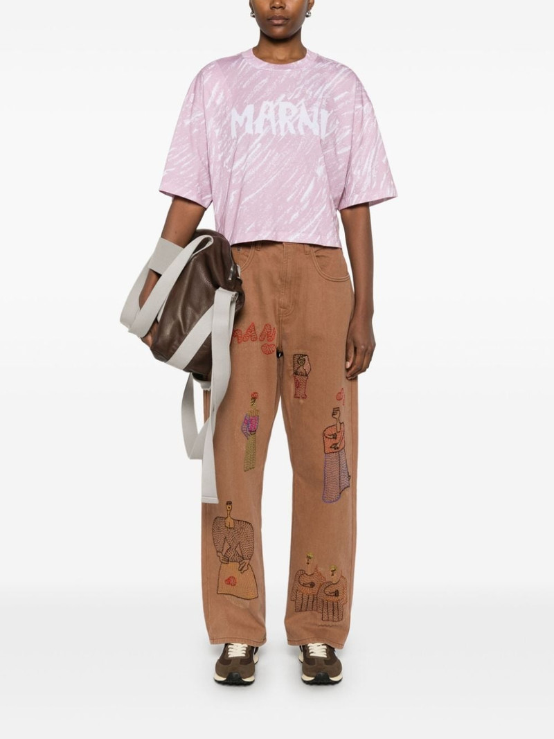 Marni Scribble Logo T-shirt outlook