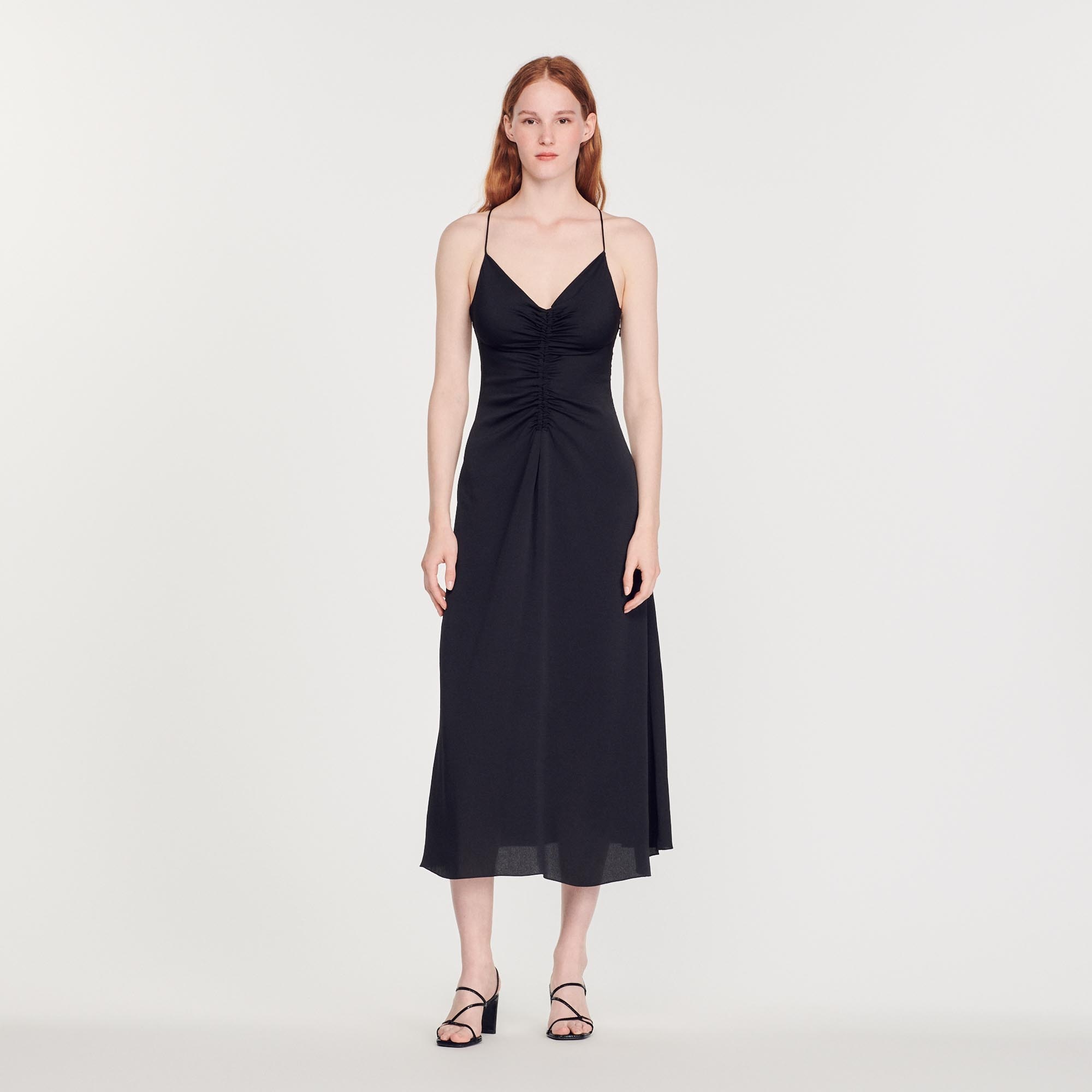 Long dress with narrow straps - 3