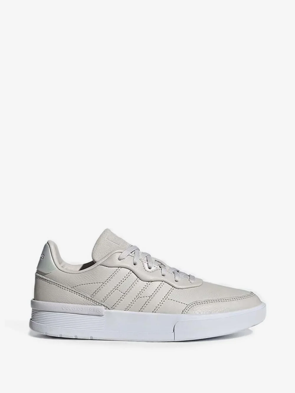 logo-embossed panelled sneakers - 1