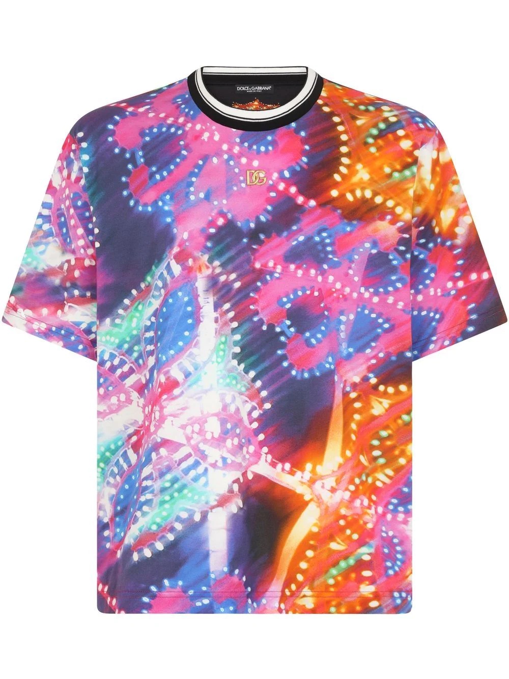 graphic-print cotton T-shirt - 1