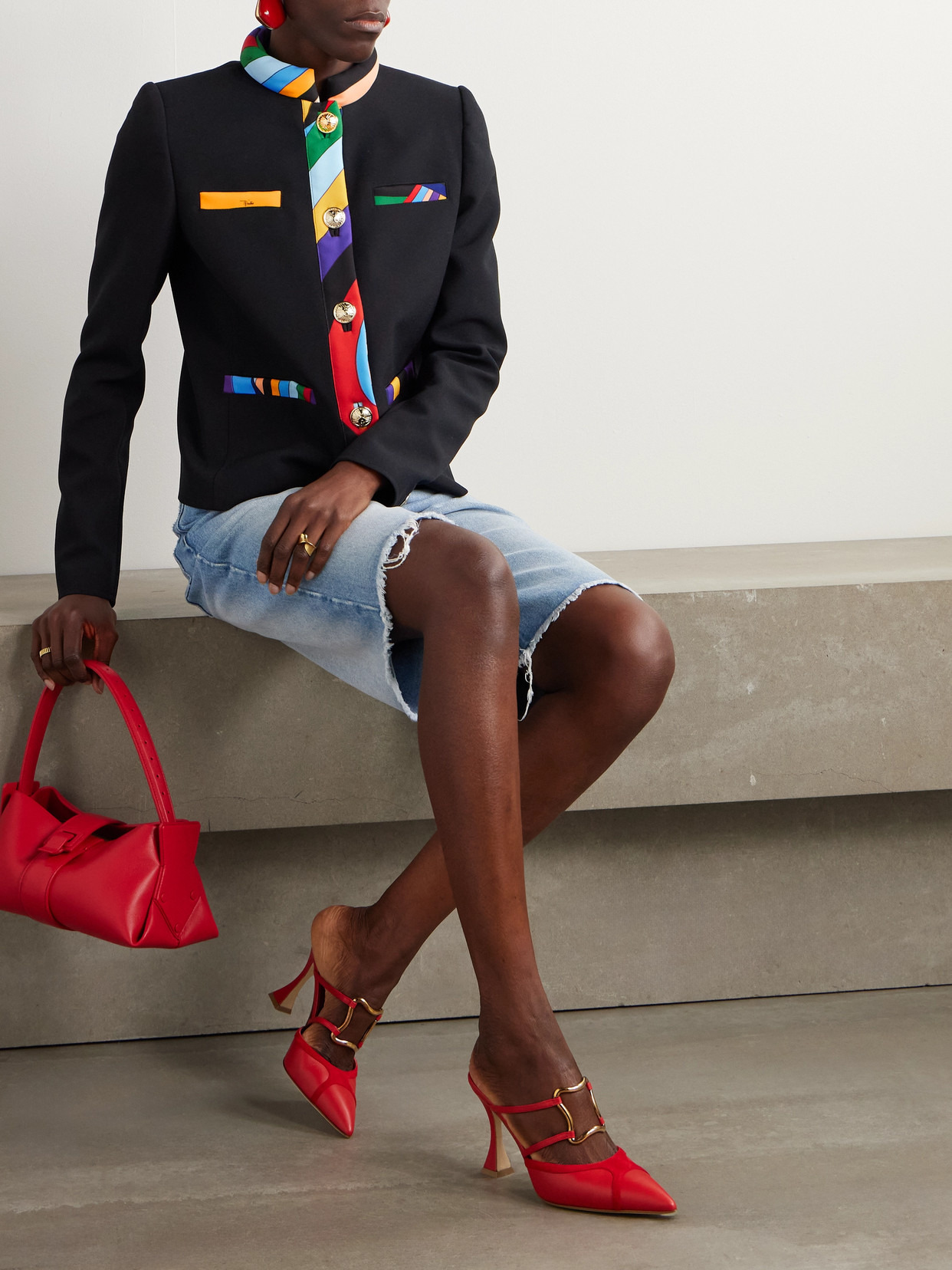 Printed Cady Jacket - 2