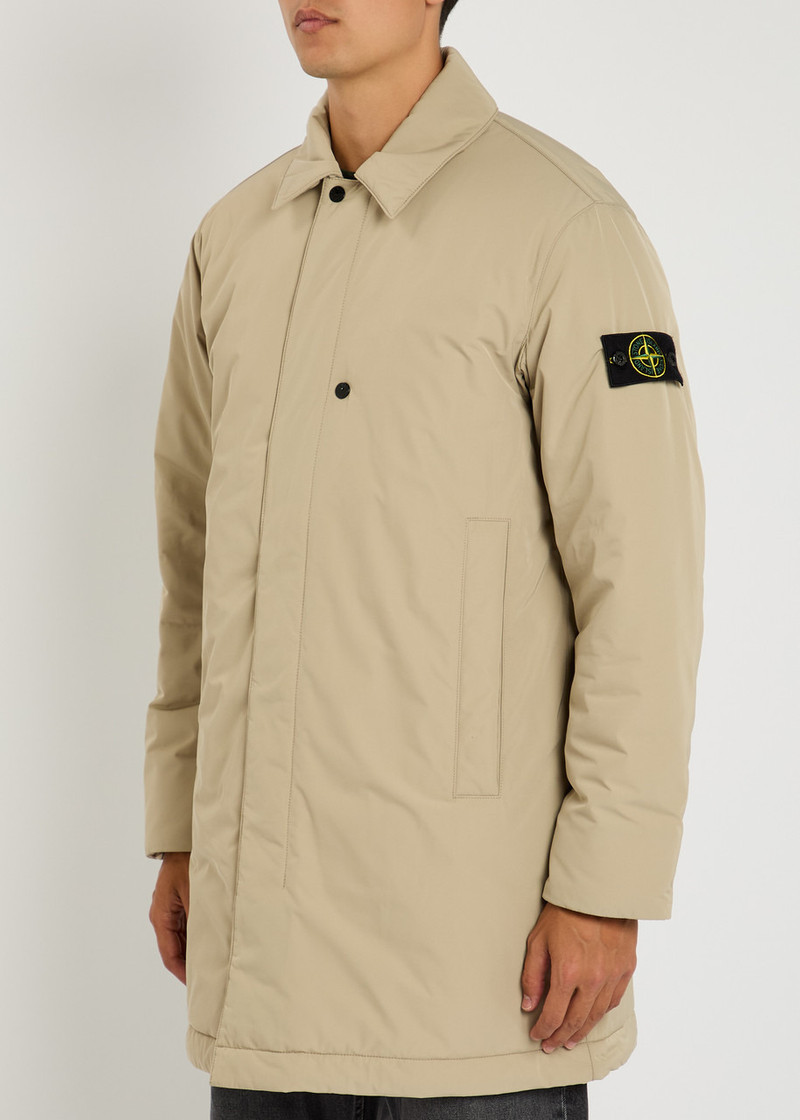 Stone Island Stone Island Micro Twill Quilted Trench Coat outlook