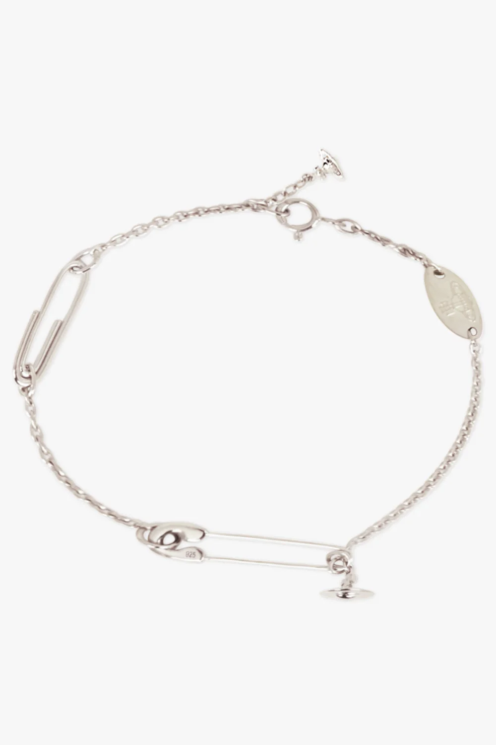 SAFETY PIN BRACELET | SILVER - 1