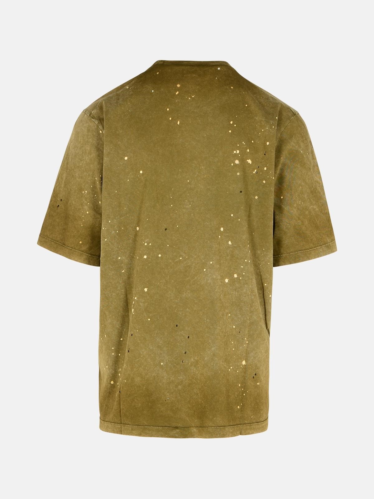 GREEN COTTON T-SHIRT - 3