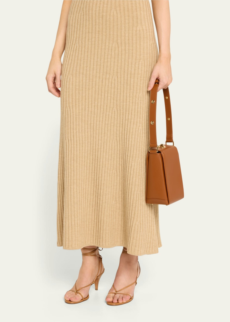 Plan C Leather Top-Handle Bag outlook