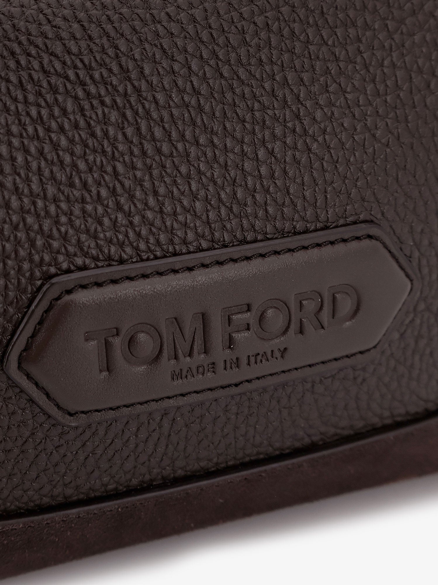 Tom Ford Suede And Leather Clutch - 5