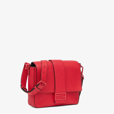 FENDI Red leather bag outlook