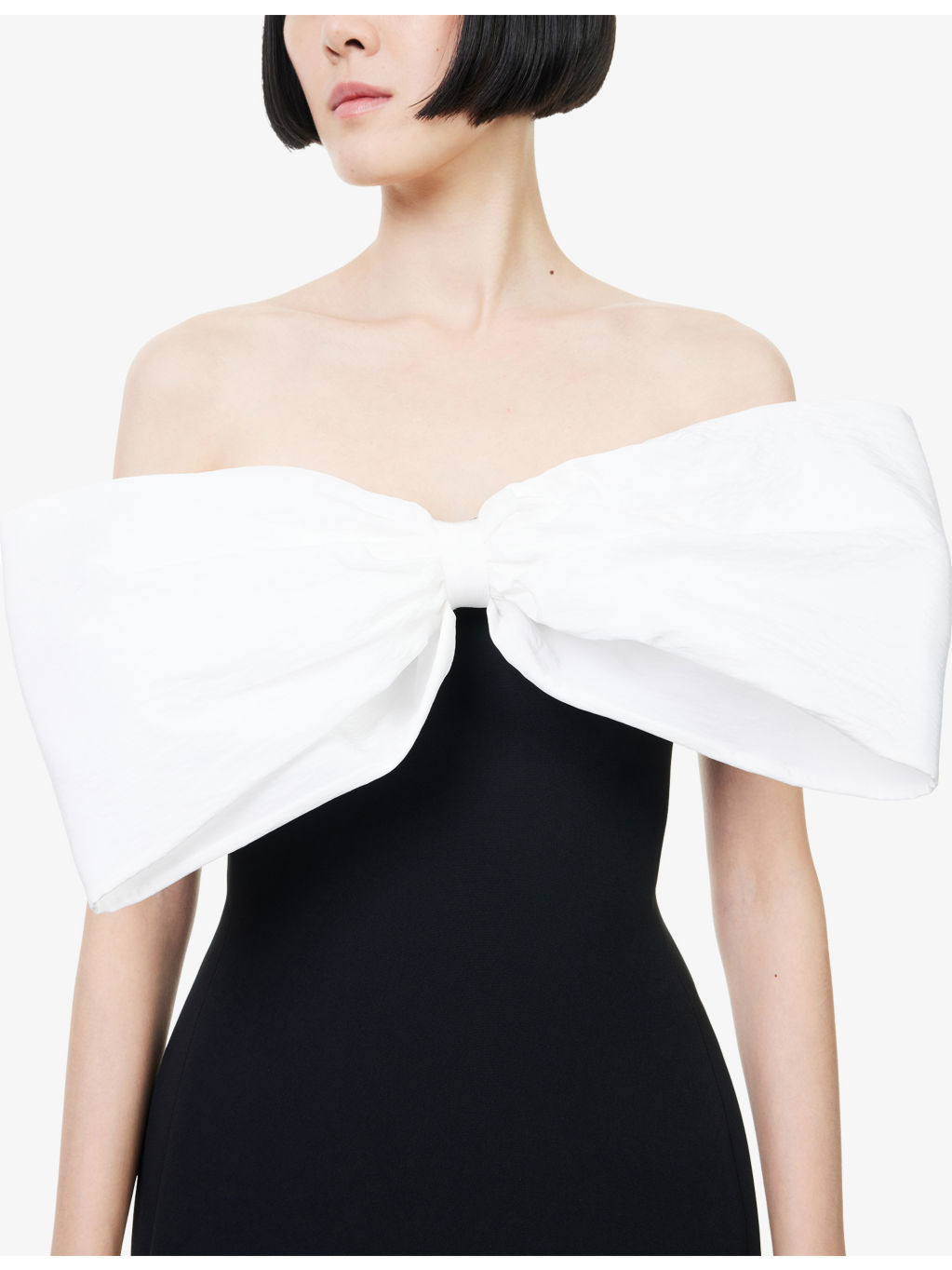 Bow Strapless Woven Maxi Dress - 5