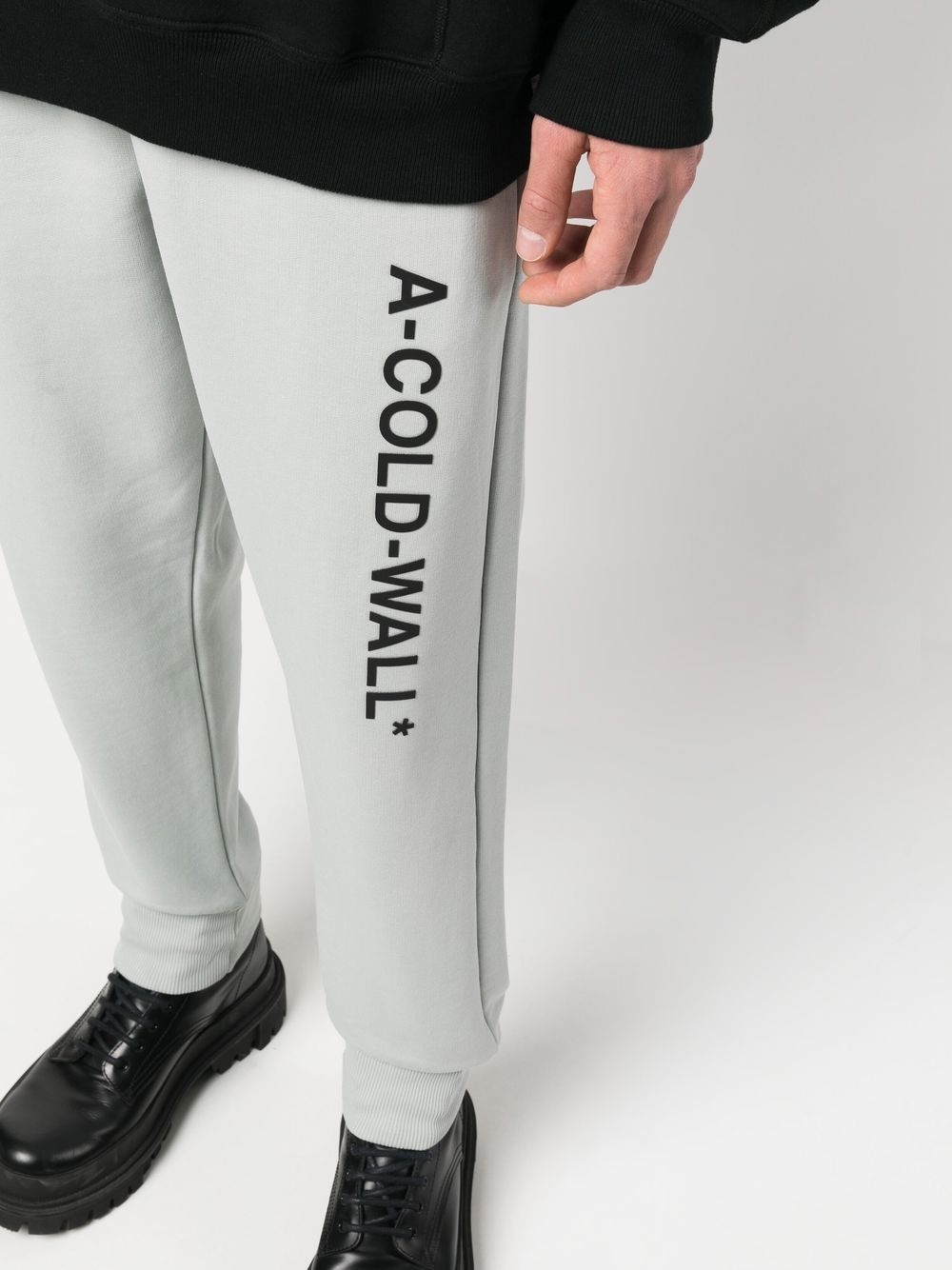 Essential logo-print track pants - 5