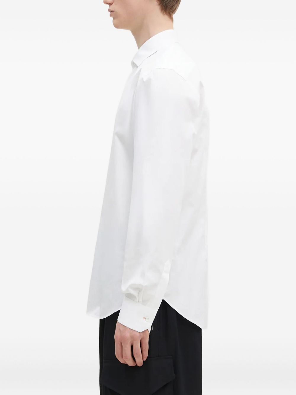 long-sleeve button-down shirt - 2