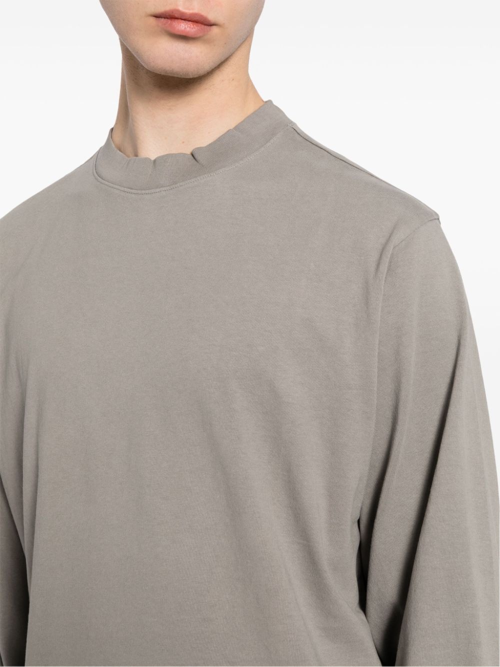 crew-neck cotton sweatshirt - 5