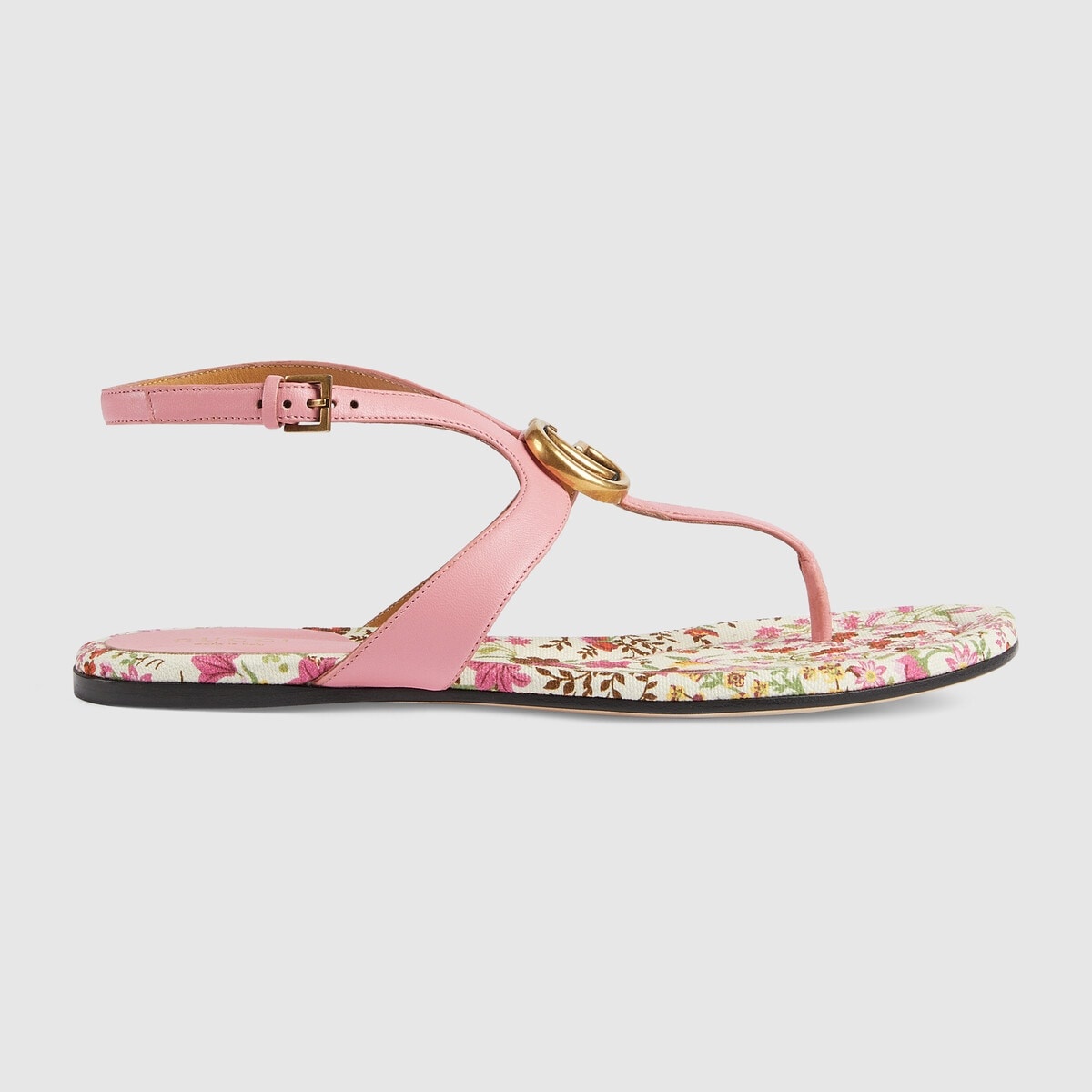 Women's Double G thong sandal - 1