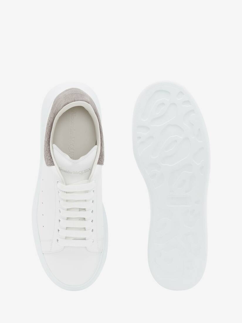 Oversized Sneaker in Lead/ivory - 4