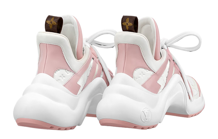 (WMNS) LOUIS VUITTON LV Archlight Sneakers 'White Pink' 1ABP72 - 4