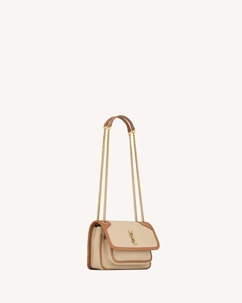 NIKI MINI IN CANVAS AND LEATHER 6