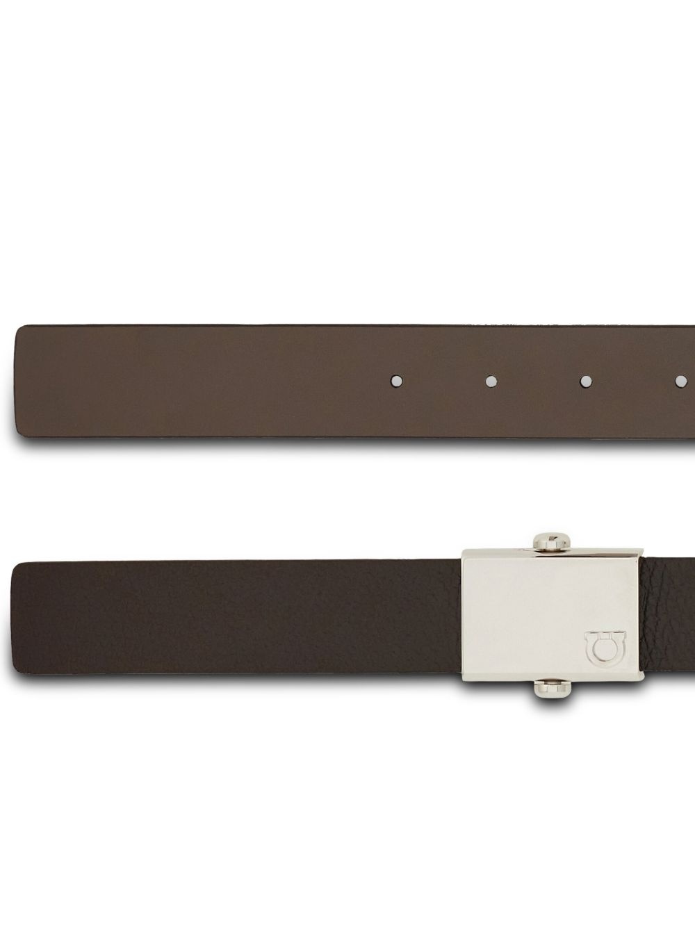 reversible leather belt - 2