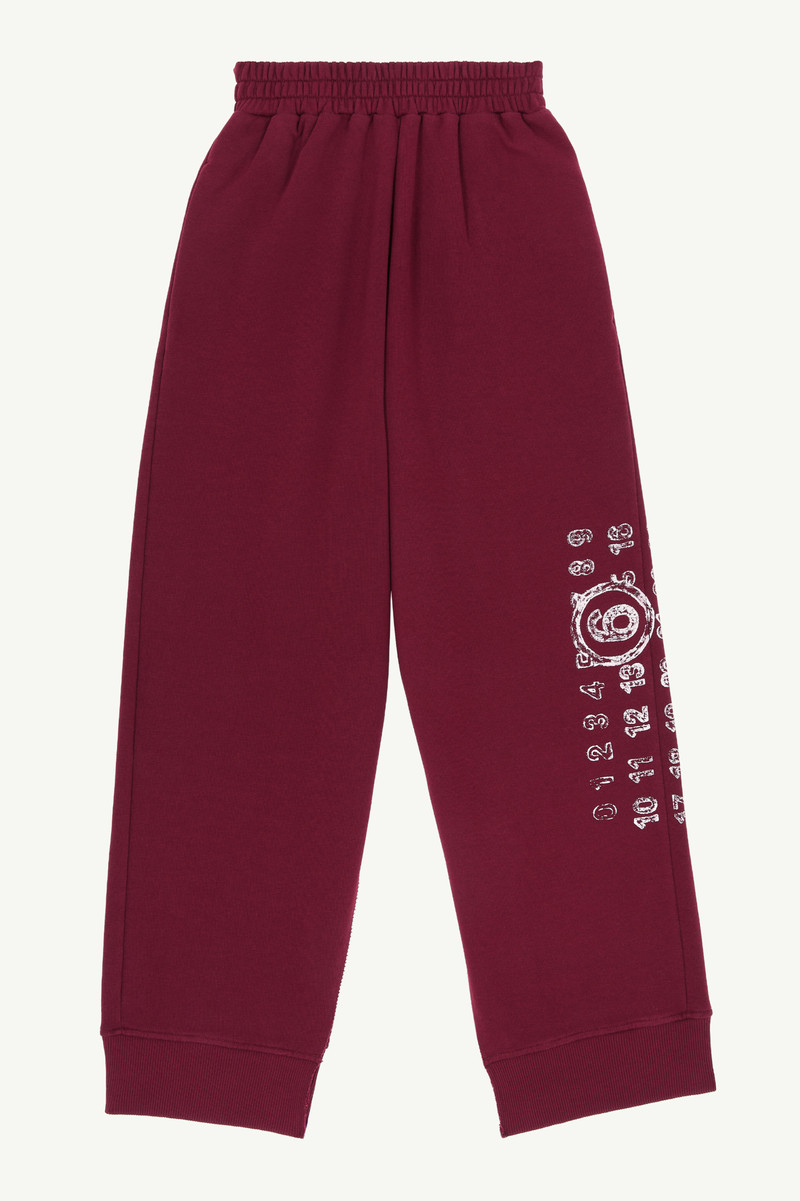 Slit hem track pants 1