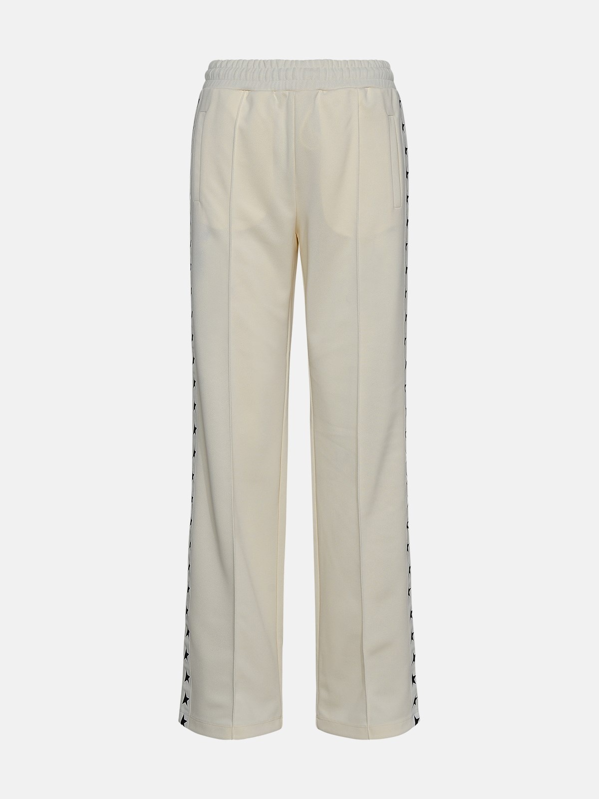 WHITE POLYESTER DOROTEA PANTS - 1