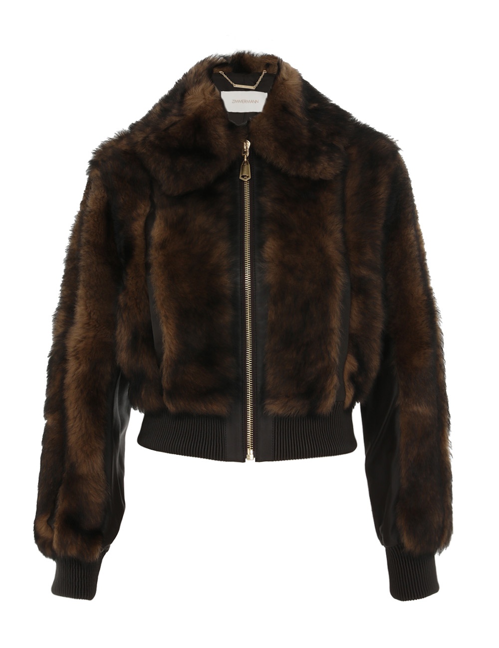 Zimmermann ILLUSTRATION SHEARLING JACKET | REVERSIBLE