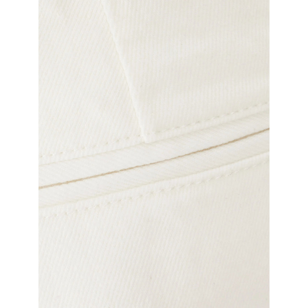 Ferragamo White Denim - Straight-Leg Jeans Women - 4
