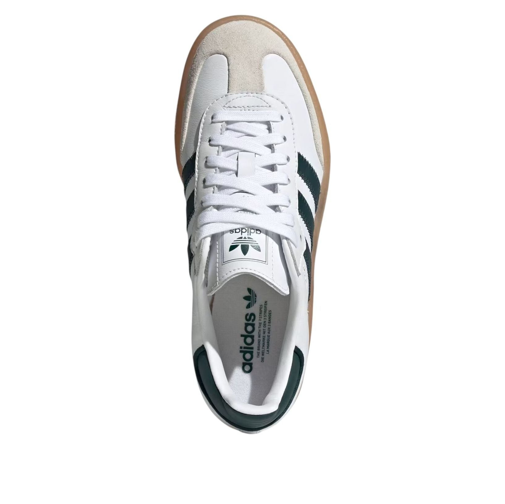 (WMNS) adidas Sambae 'Off White Aurora Ivy' JQ0983 - 4