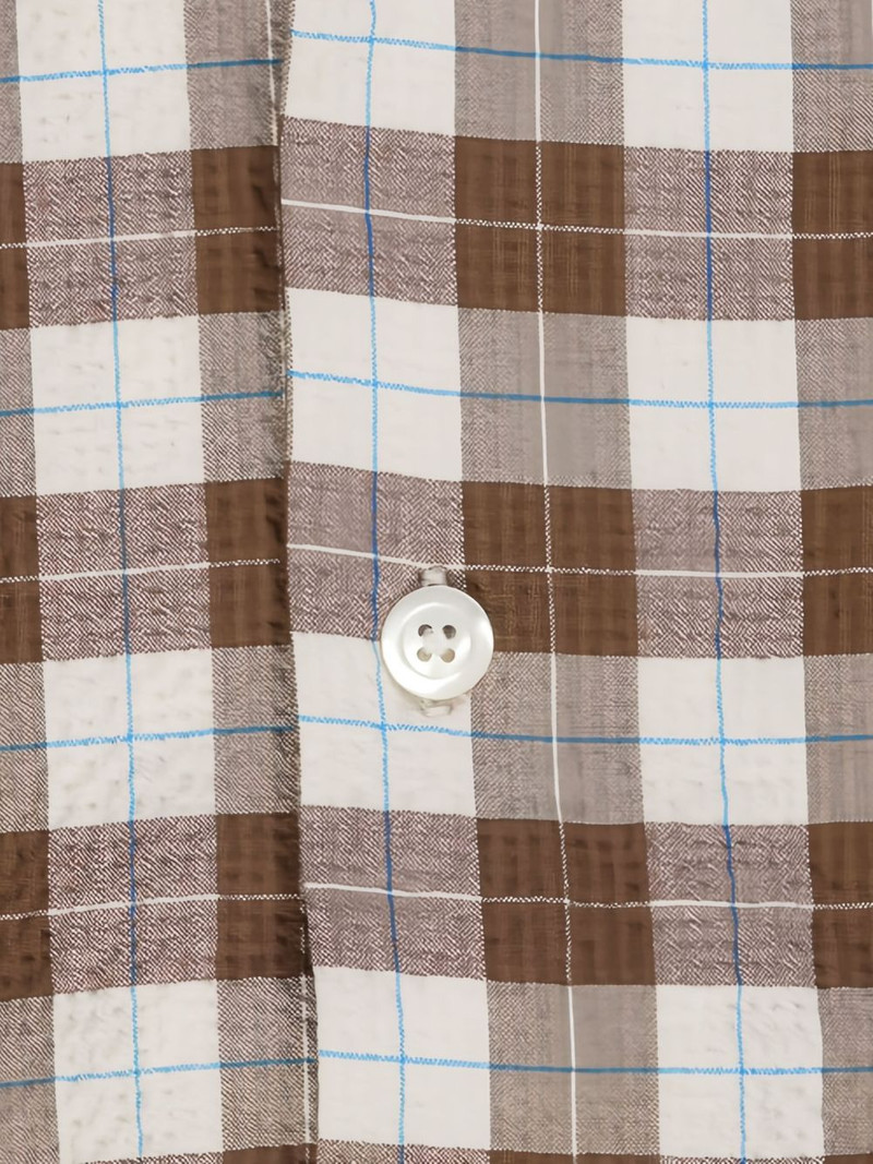 HOWLIN' checked short-sleeve shirt outlook