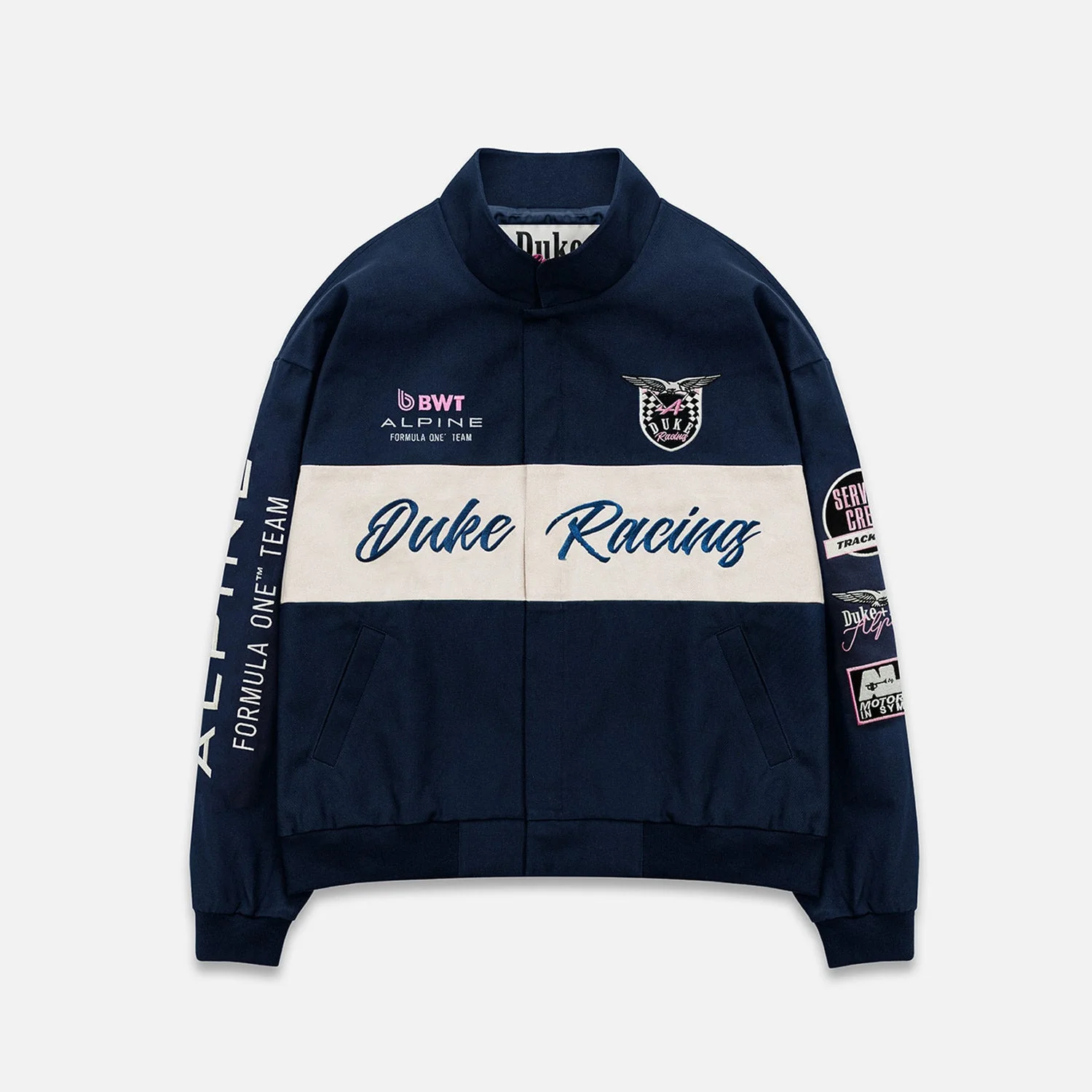 Alpine Formula One Team Navy Racing Jacket - 1