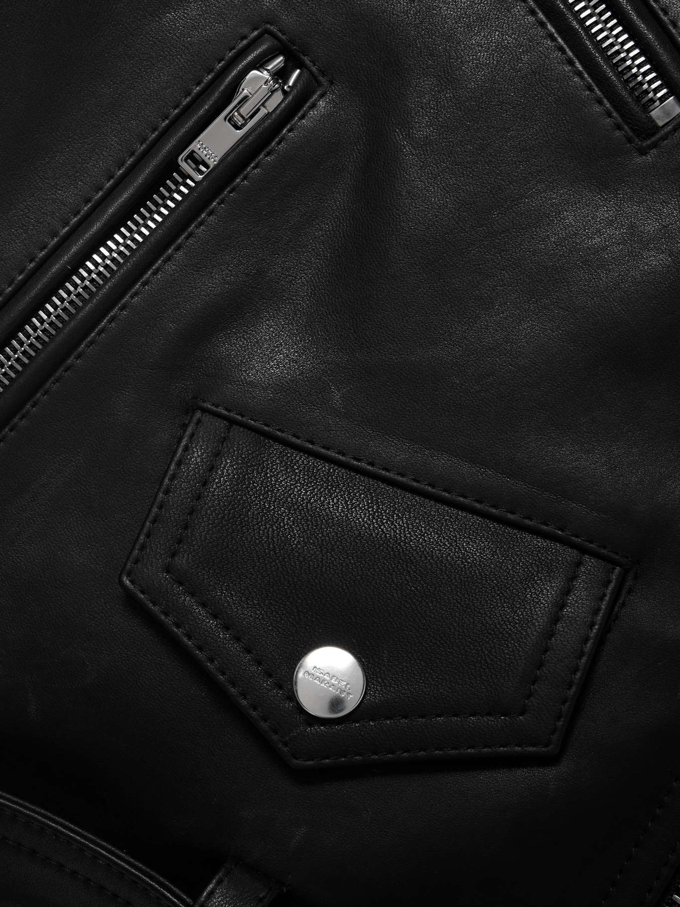 Audric leather biker jacket - 5