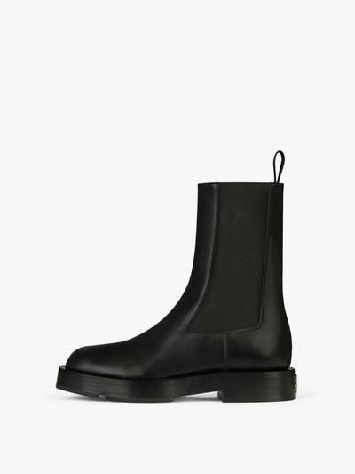 Givenchy CHELSEA BOOTS IN LEATHER outlook