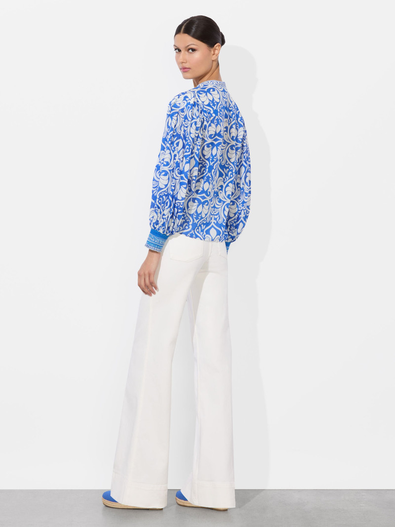 Alice + Olivia APRIL PRINTED BLOUSE outlook
