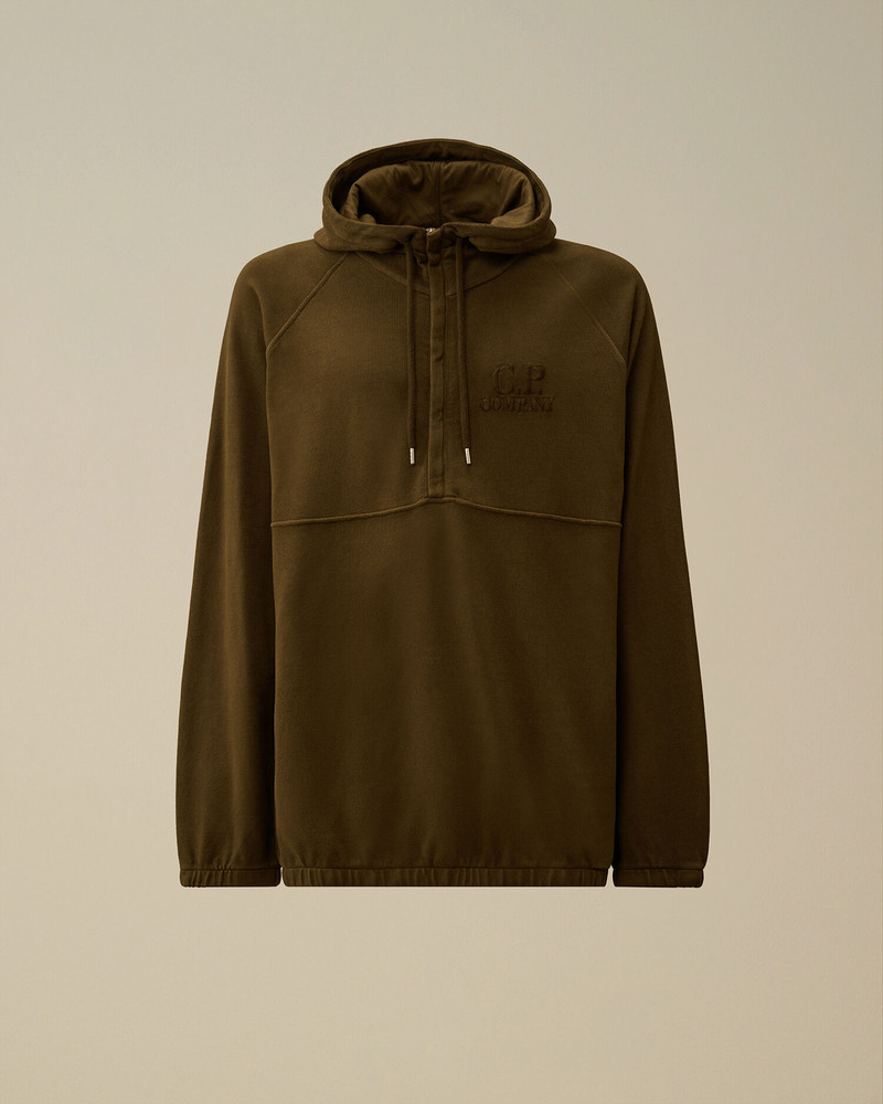 Acero Fleece Half Zip Hooded Sweatshirt 1