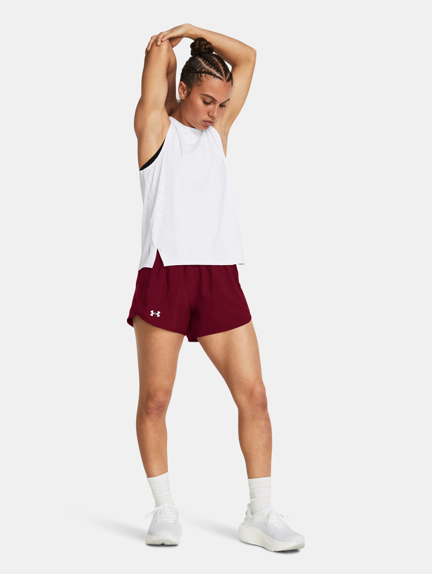 Women's UA Fly-By Unlined 3" Shorts - 5