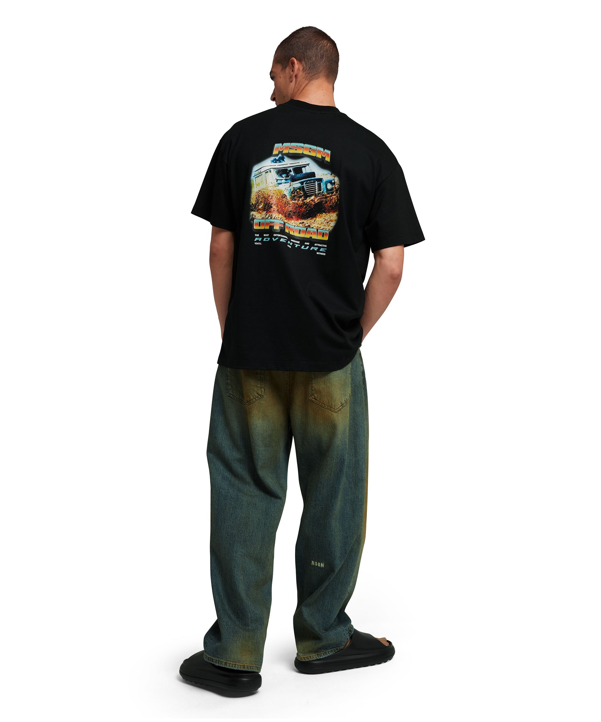 T-Shirt with "Off road adventure" graphic - 5