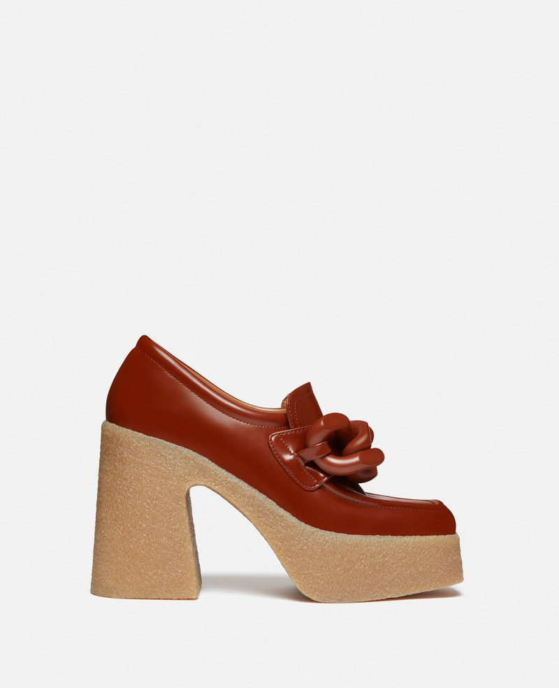 Skyla Chunky Heel Loafers 1