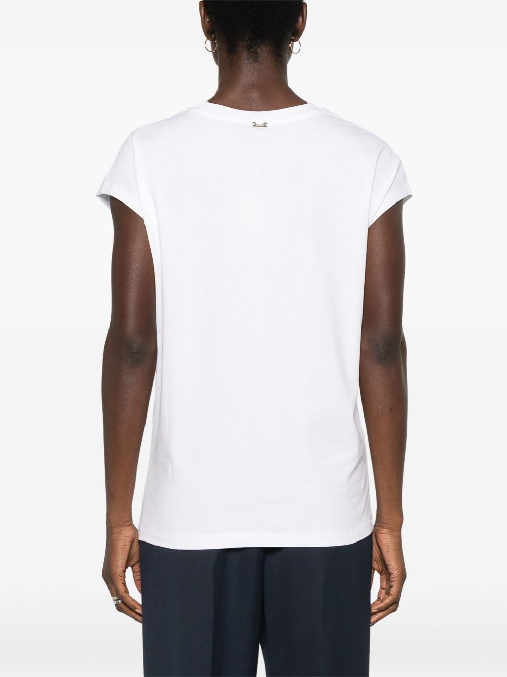 carabiner-print T-shirt - 4