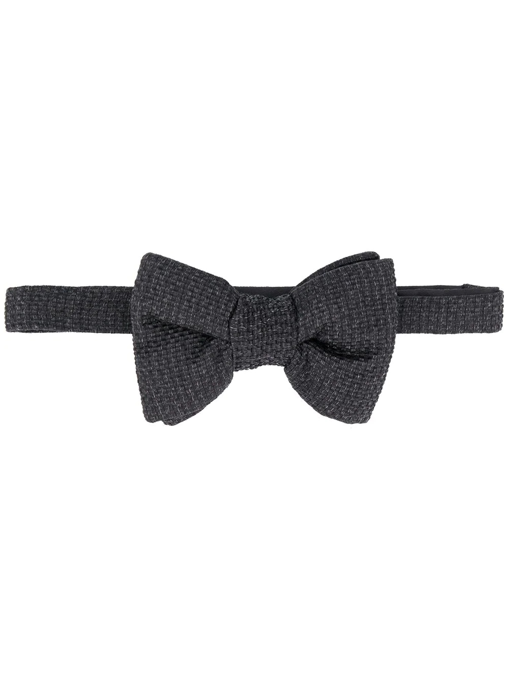 textured-finish bow tie - 1