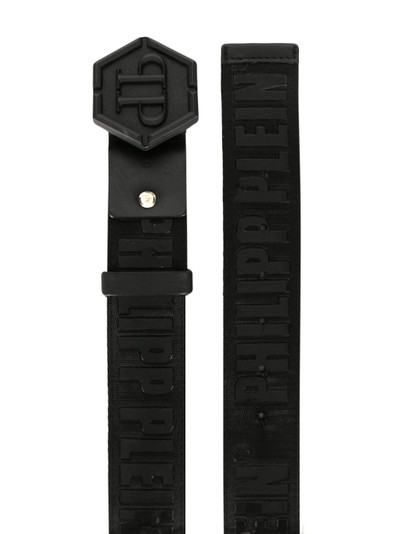 PHILIPP PLEIN tonal buckle belt outlook