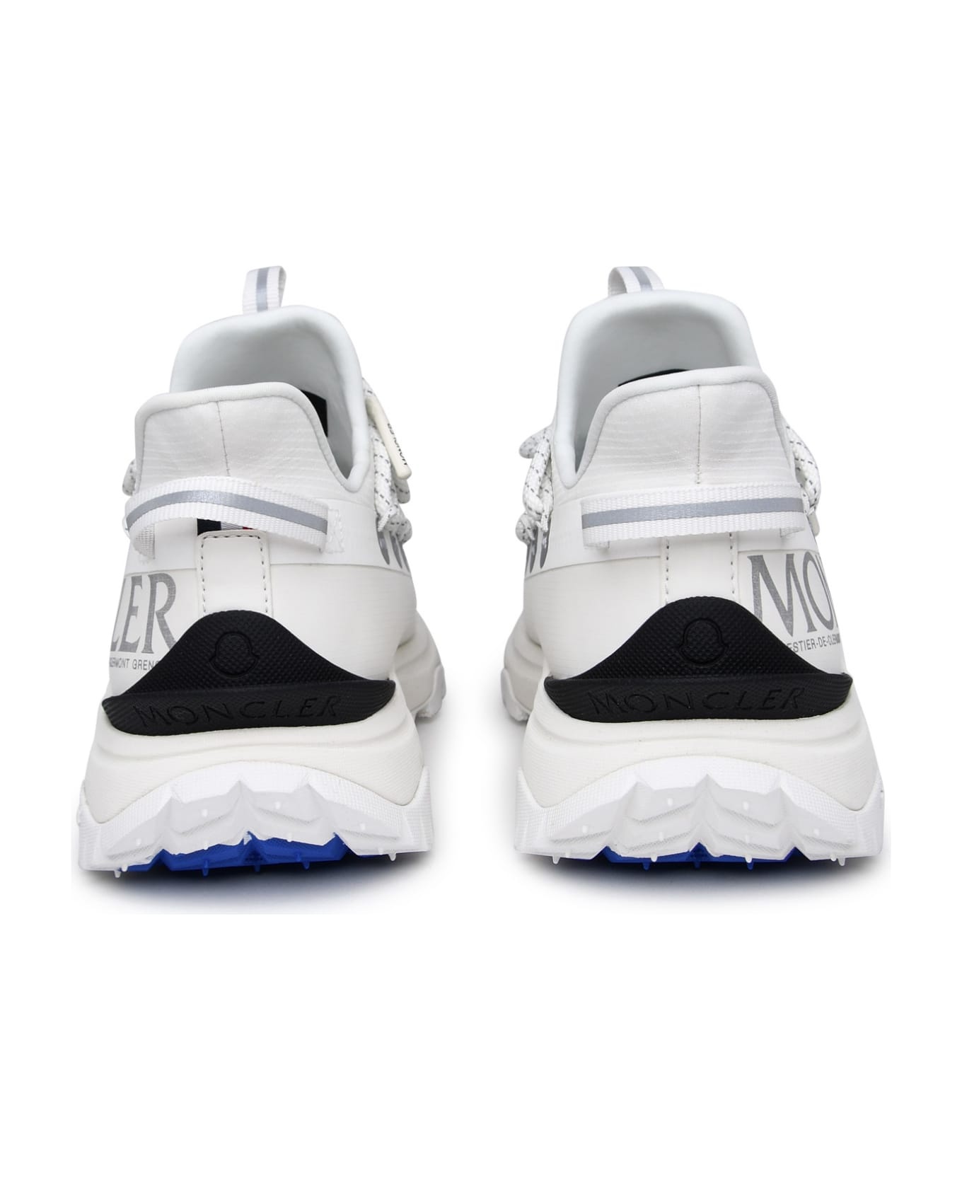 White Polyamide Trail Grip Sneakers - 4