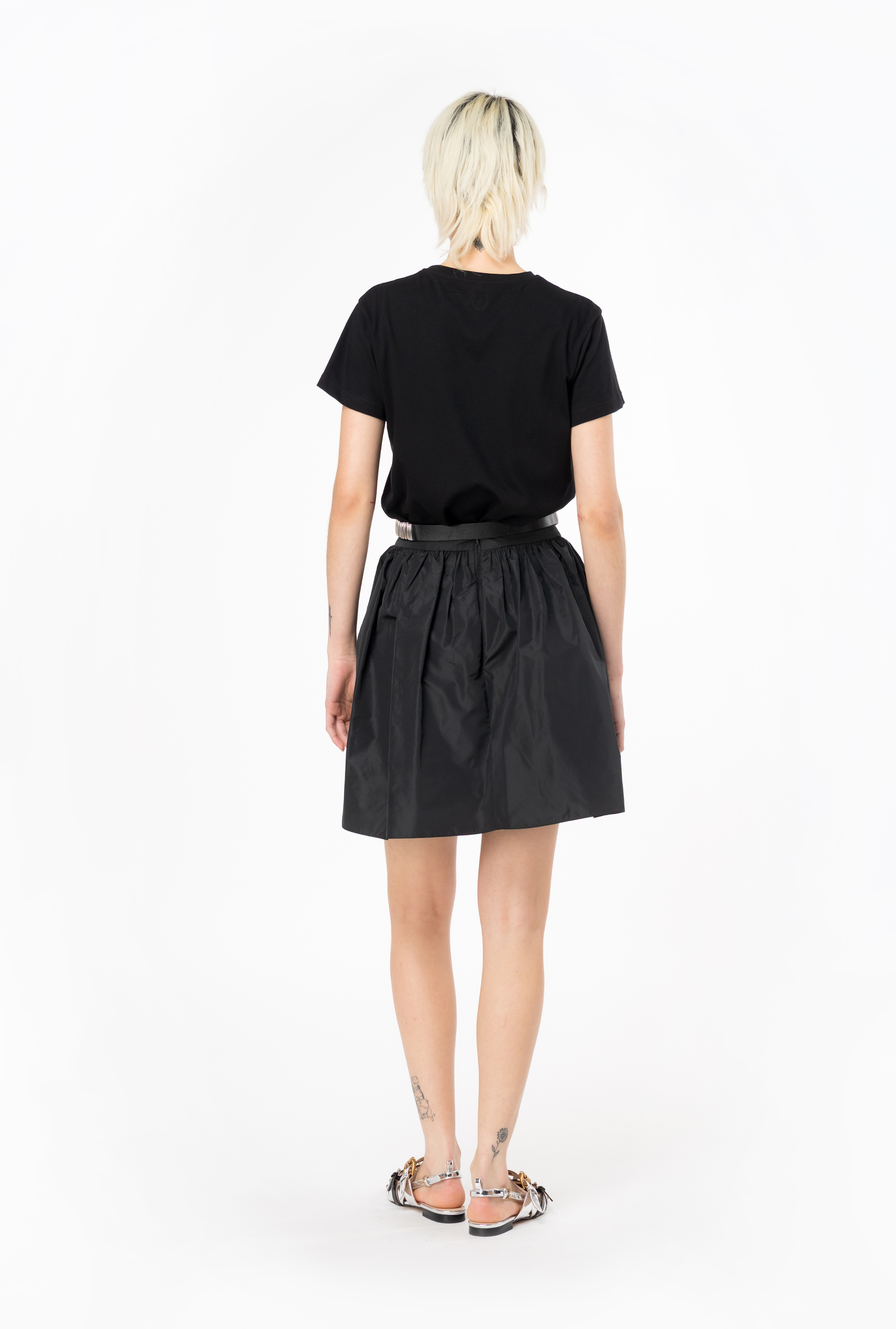 TAFFETA MINI SKIRT - 5