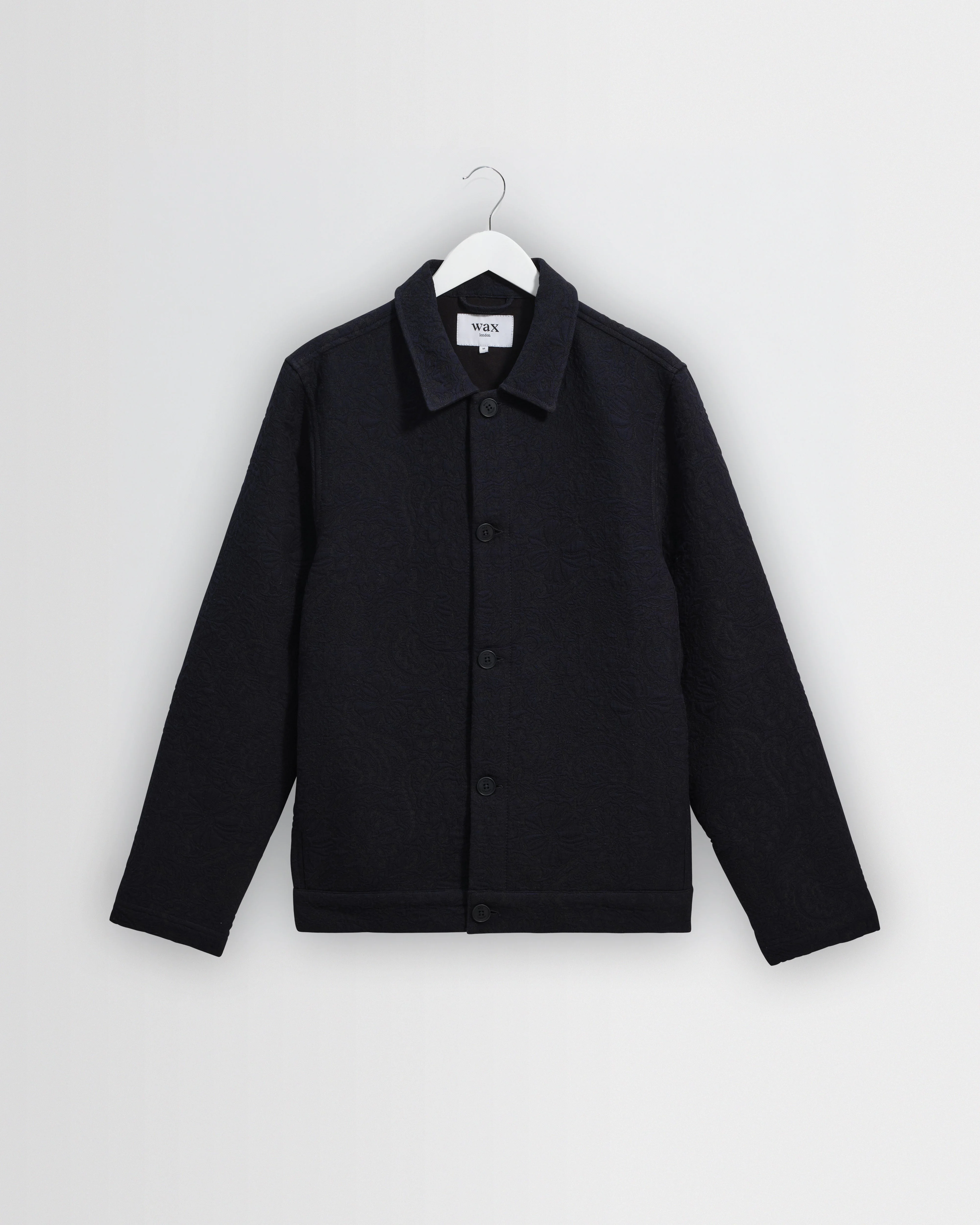 Iggy - Navy And Black Tonal Jacquard Jacket - 1