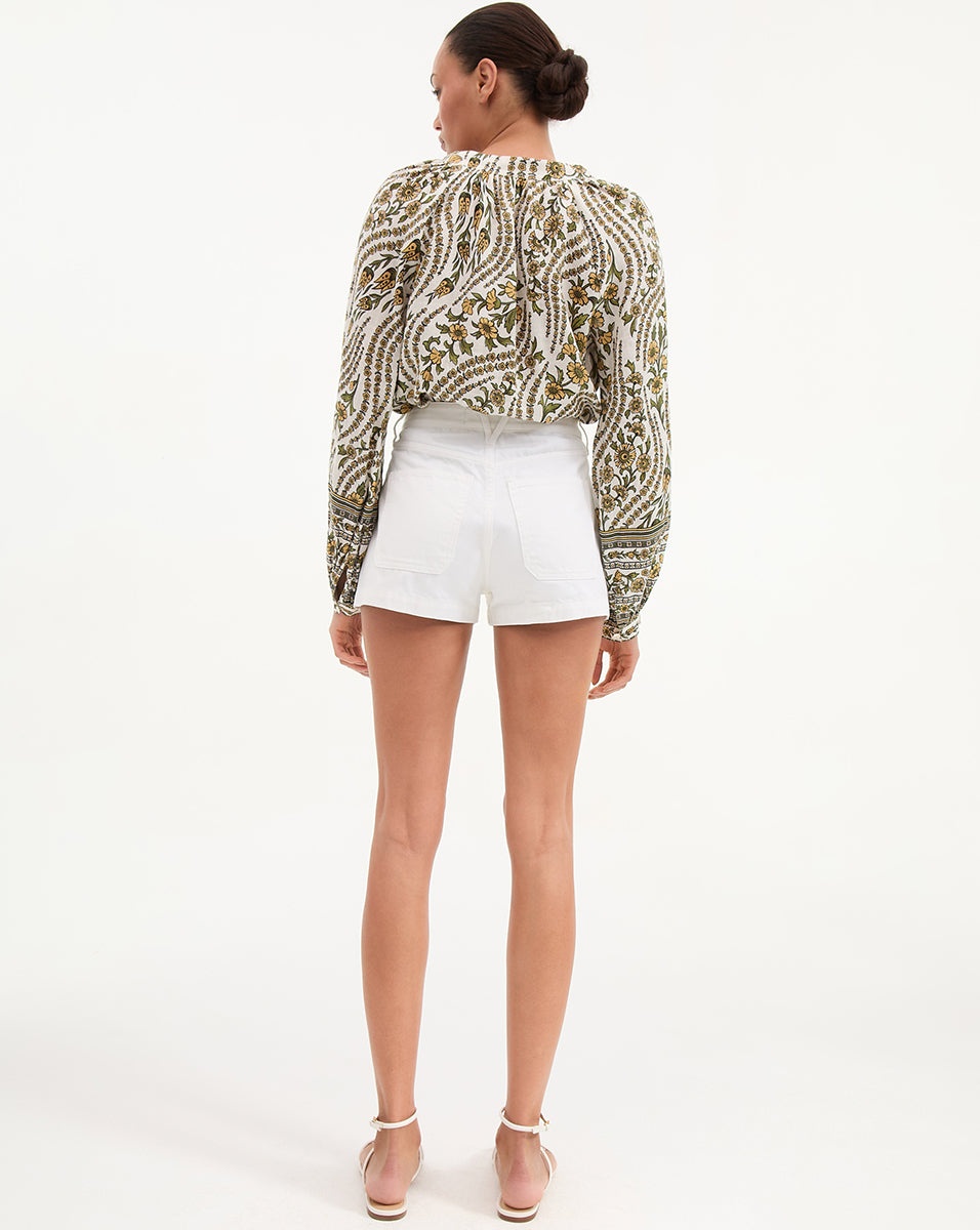 TIMMI SHORT WITH PATCH POCKETS - 6