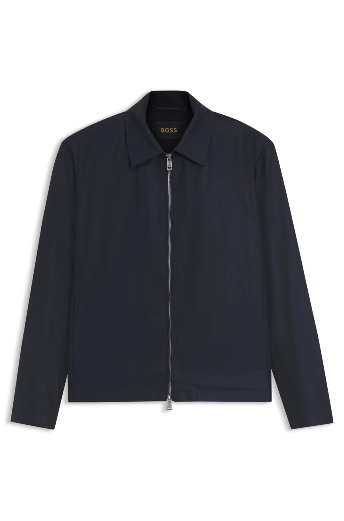 COATED-FABRIC JACKET WITH WATER-REPELLENT FINISH - 1