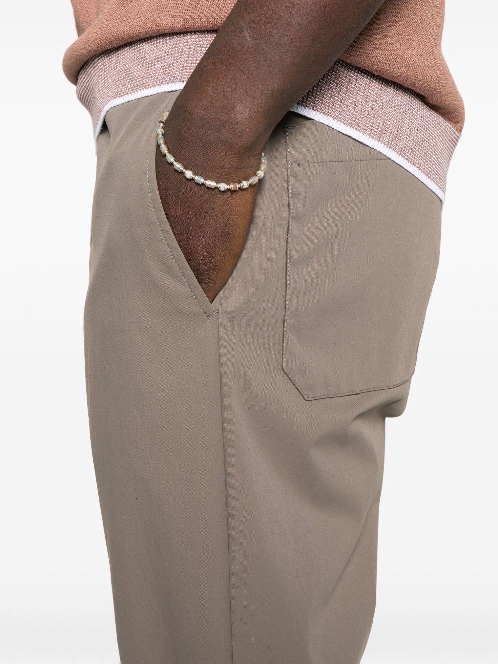 straight-leg trousers - 5