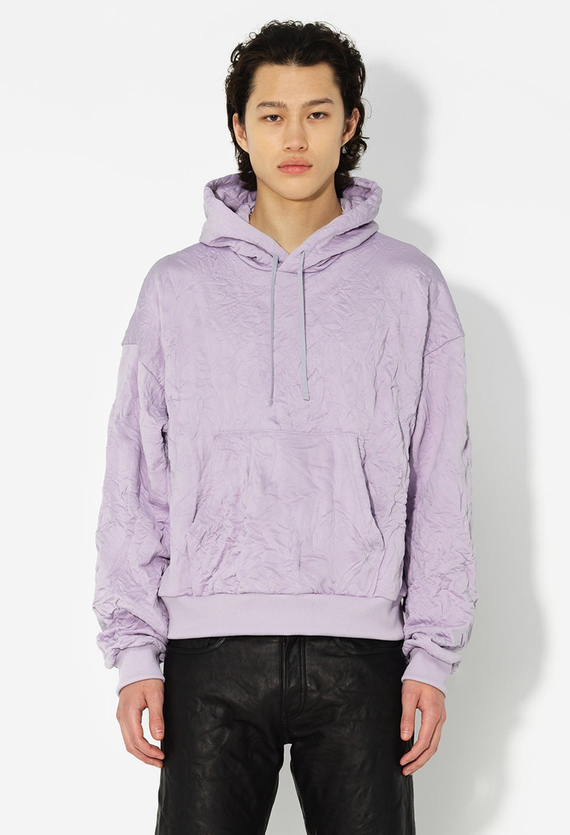 John Elliott CRINKLED TERRY HOODIE outlook
