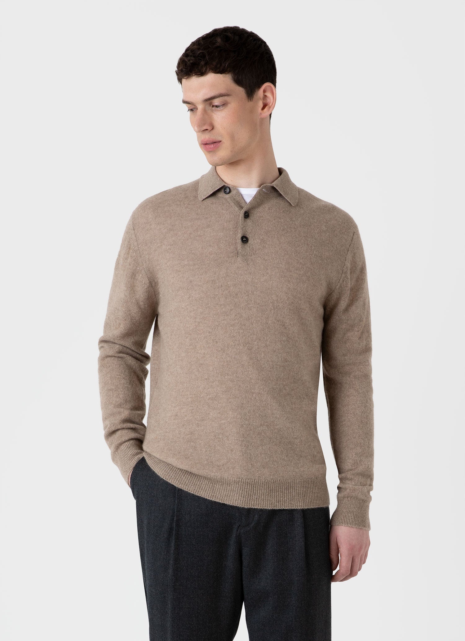 Cashmere Polo Shirt - 2