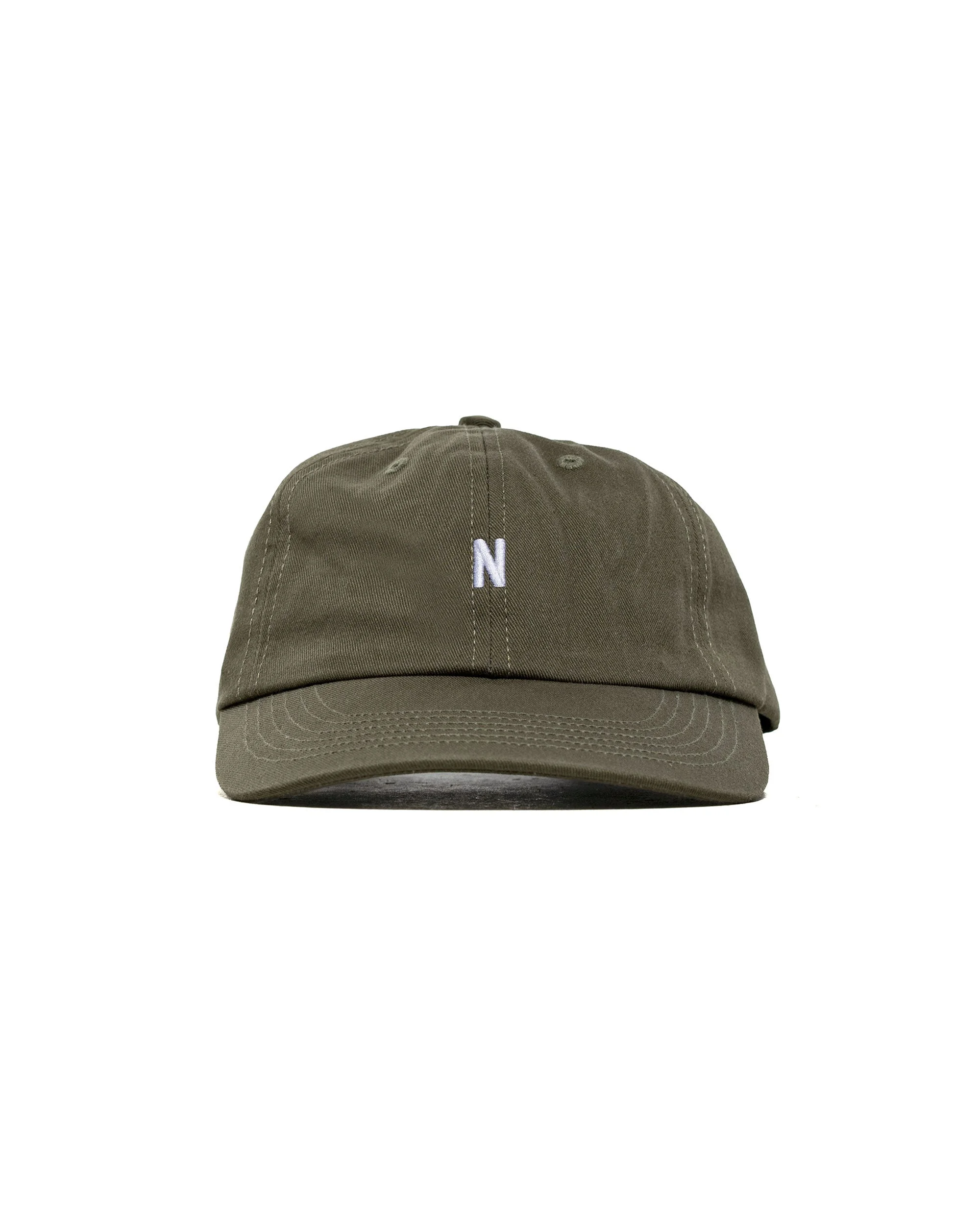 Twill Sports Cap Olive Night - 1