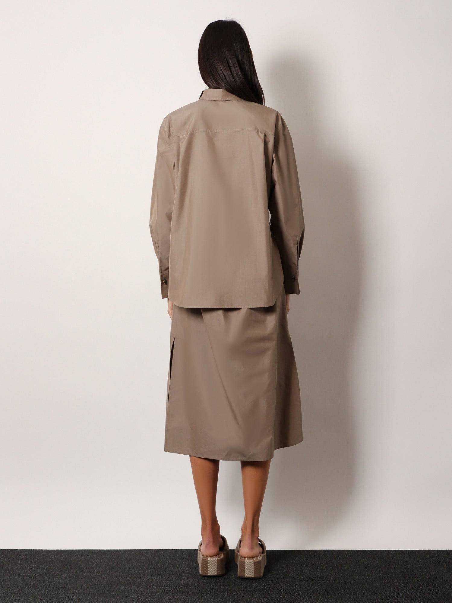 Fendi Women Cotton And Silk Chemisiere Dress - 3