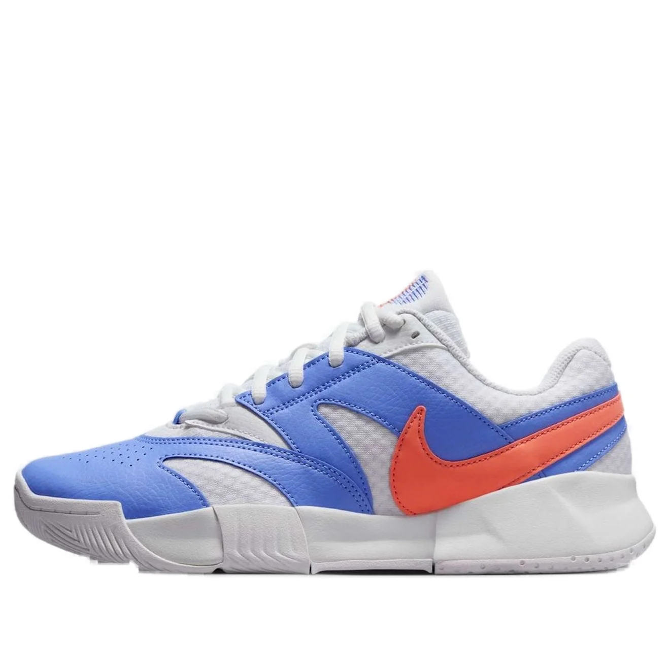 (WMNS) Nike Court Lite 4 'White Royal Pulse Mango' FD6575-110 - 1