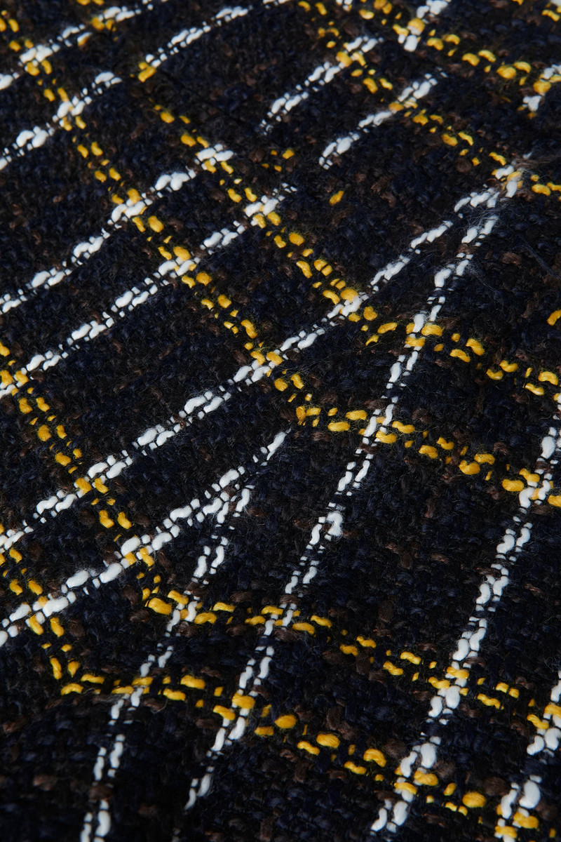 Pilar Tweed Wide-Leg Pant 6